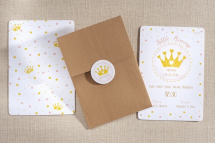 Προσκλητήριο Βάπτισης  Little Princess