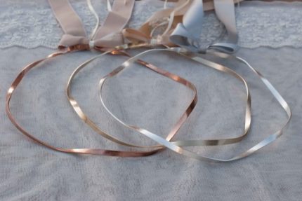 Στέφανα γάμου ασημένια ΑΣ13