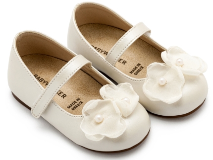 Βαπτιστικό Παπούτσι περπατήματος για Κορίτσι BABYWALKER BW4868