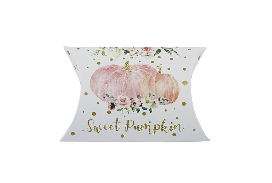 Μπομπονιέρα Βάπτισης Χάρτινο Μαξιλάρι TS145 LITTLE PUMPKIN