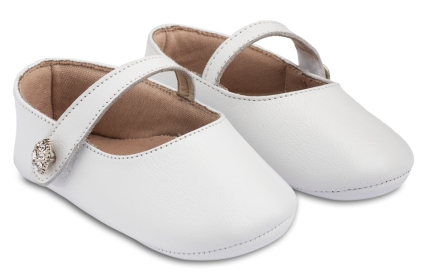 Βαπτιστικό Παπούτσι Micro για Κορίτσι BABYWALKER MI1619 Λευκό