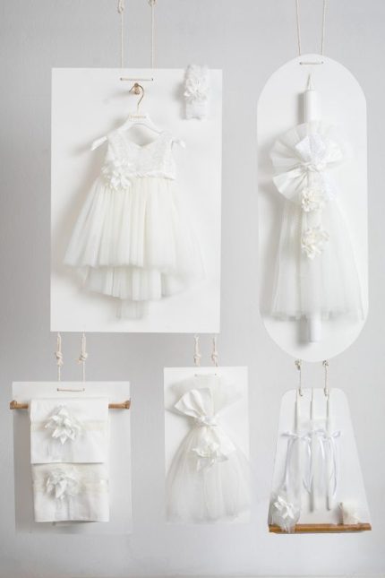 Σετ βάπτισης Piccolino VERA IVORY 10τμχ