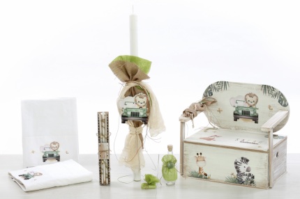 Σετ Βάπτισης Ζούγκλα -Σαφάρι ΣΚΒ-2125