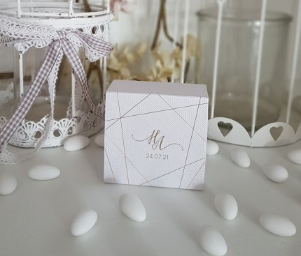 Μπομπονιέρα Γάμου Κουτάκι Συρταρωτό Α025