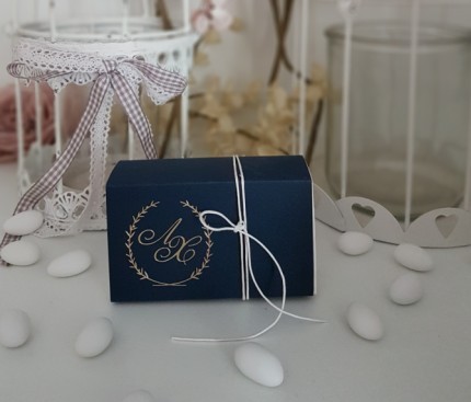 Μπομπονιέρα Γάμου Κουτάκι Συρταρωτό Α032