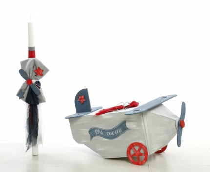 Σετ Βάπτισης -Αεροπλάνο ΣΚΒ-1046